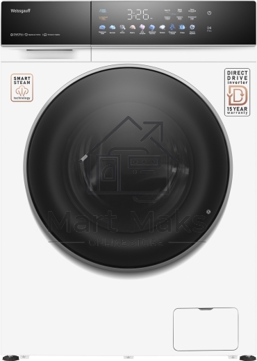 Стиральная машина Weissgauff WM 62210 Direct Drive Touch Inverter Steam