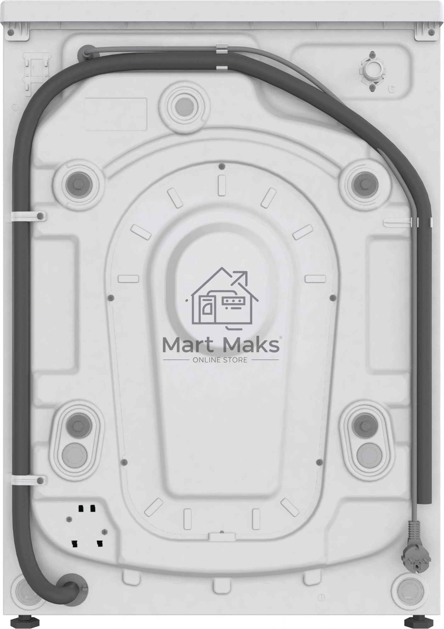 Стирально-сушильная машина Gorenje WD2PA1X64ADAAW/C белый загр. фронтальная макс.: 10,5 кг 1400об/мин класс: А++