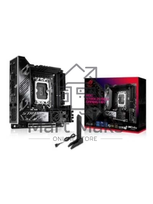 Материнская плата ASUS ROG STRIX Z890-I GAMING WIFI, LGA 1851, Intel Z890, 2xDDR5, 2xSATA, 2xM.2, 1xPCIe 5.0 x16, 1xHDMI, 2xUSB-C Thunderbolt 4, 1xUSB-C 20Gbps, 3xUSB-A 10Gbps, 1xUSB-A 5Gbps, 2xUSB-A 2.0, 1x 2.5Gb LAN, Mini-ITX