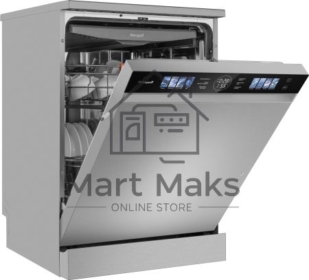 Посудомоечная машина Weissgauff DW 998 Touch Inverter Dual Fan Dry, нержавеющая сталь, 60 см, 15 компл., 47 дБ, класс A+++