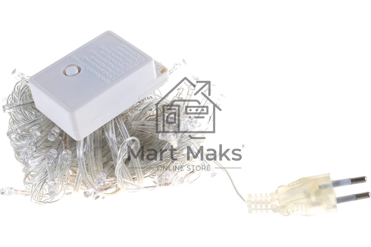 Гирлянда Navigator NGF-S01-100CW-10-11.5m-230-C8-TR-IP20