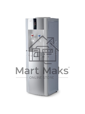 Кулер AEL LD-AEL-47 напольный электронный белый/серебристый