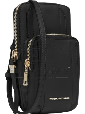 Чехол для смартфона Piquadro Circle AC6836W92R/N черный натур.кожа