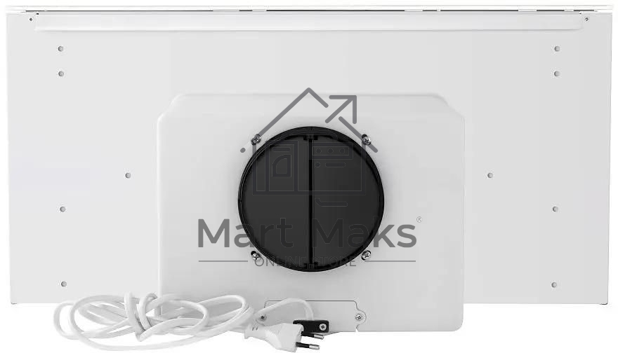 Вытяжка встраиваемая Maunfeld Ouse Touch Glass 60 белый, 60 см, 750 куб. м/ч, 48 дБ