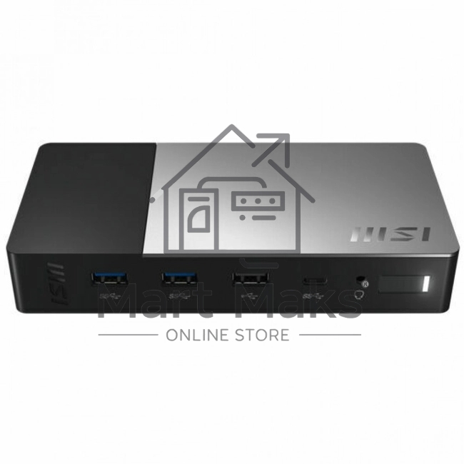 Док-станция MSI USB-C Docking Station Gen 2 / 1xType-C(USB3.2Gen2/DP)/1xType-C USB3.2Gen2/2xType-A USB3.2Gen2/1xType-A USB2.0/1xHDMI2.1/1xDP/1xRJ45/1xComboJack/150W adapter