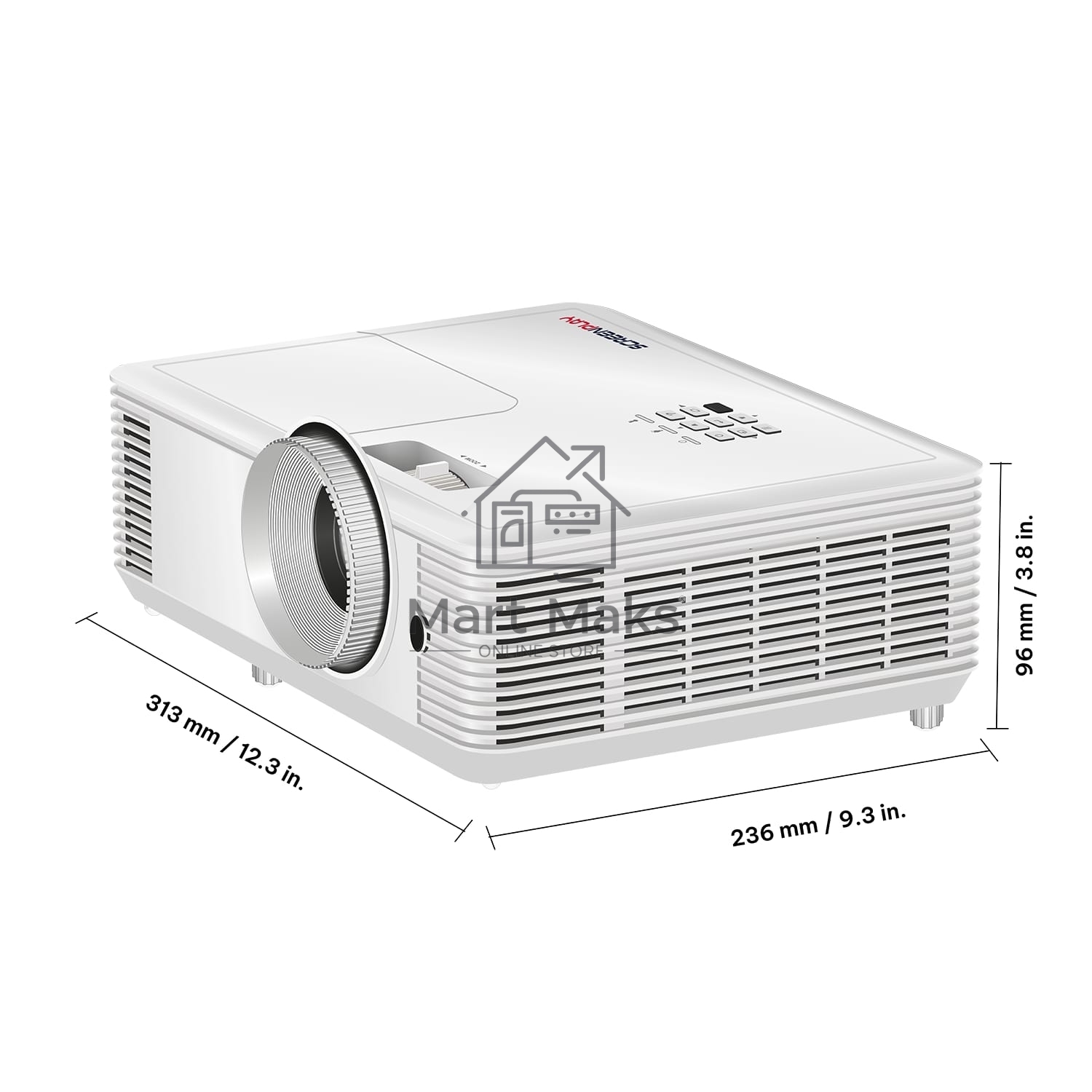 Проектор INFOCUS SP2234 DLP, XGA, 4600 lm, 30 000:1, 1.481.93:1, 2xHDMI 1.4, VGA in/out, Composite Video, 3.5mm in/out, USB-A, RS-232, RJ-45, лампа 15 000ч.(ECO mode), 10W, 27дБ, 2,9 кг, БЕЛЫЙ
