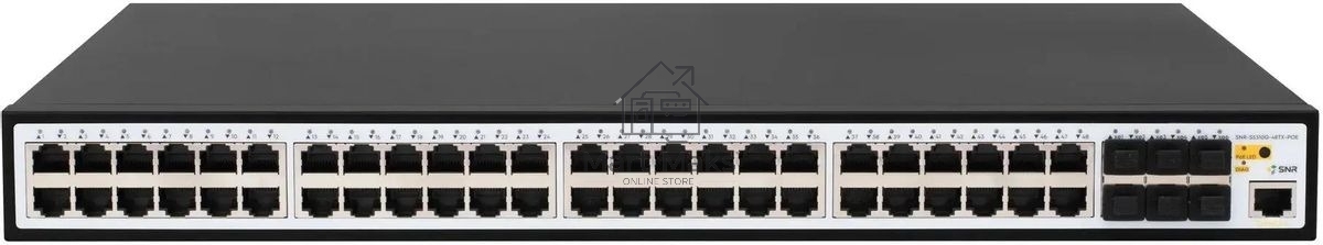 Коммутатор SNR SNR-S5310G-48TX-POE, 1Гбит/с, количество портов 48 шт, (L2)