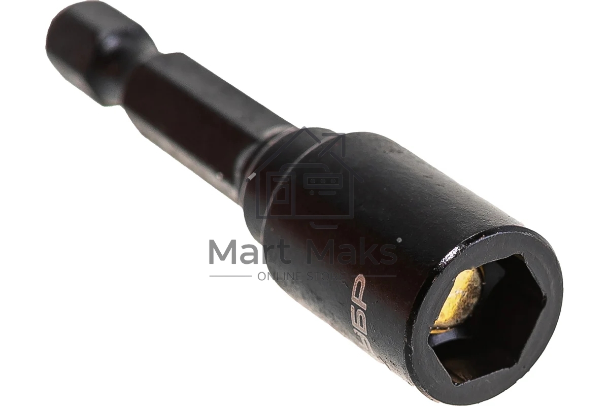 Головка Зубр ПРОФИ Нат-драйвер 26375-08 магнитная E 1/4'' L=50мм 8мм 1шт