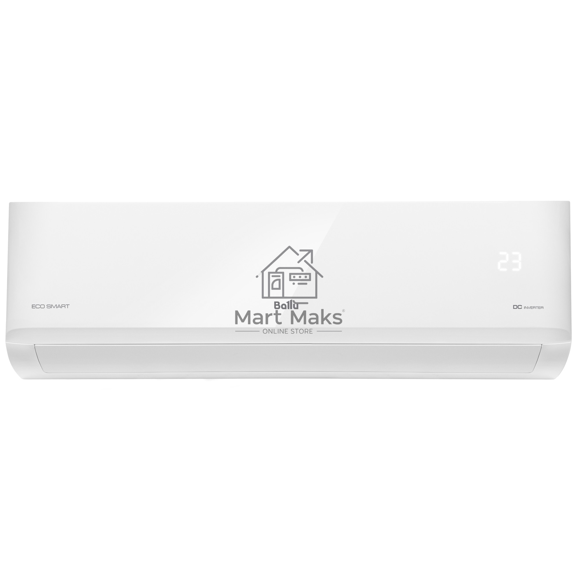 Блок внутренний мульти сплит-системы Ballu ECO Smart DC BSYI-FM/in-18HN8_V1/EU инвертор, 18000 BTU, 50 м², 31 дБ, охлаждение, обогрев, осушение, белый