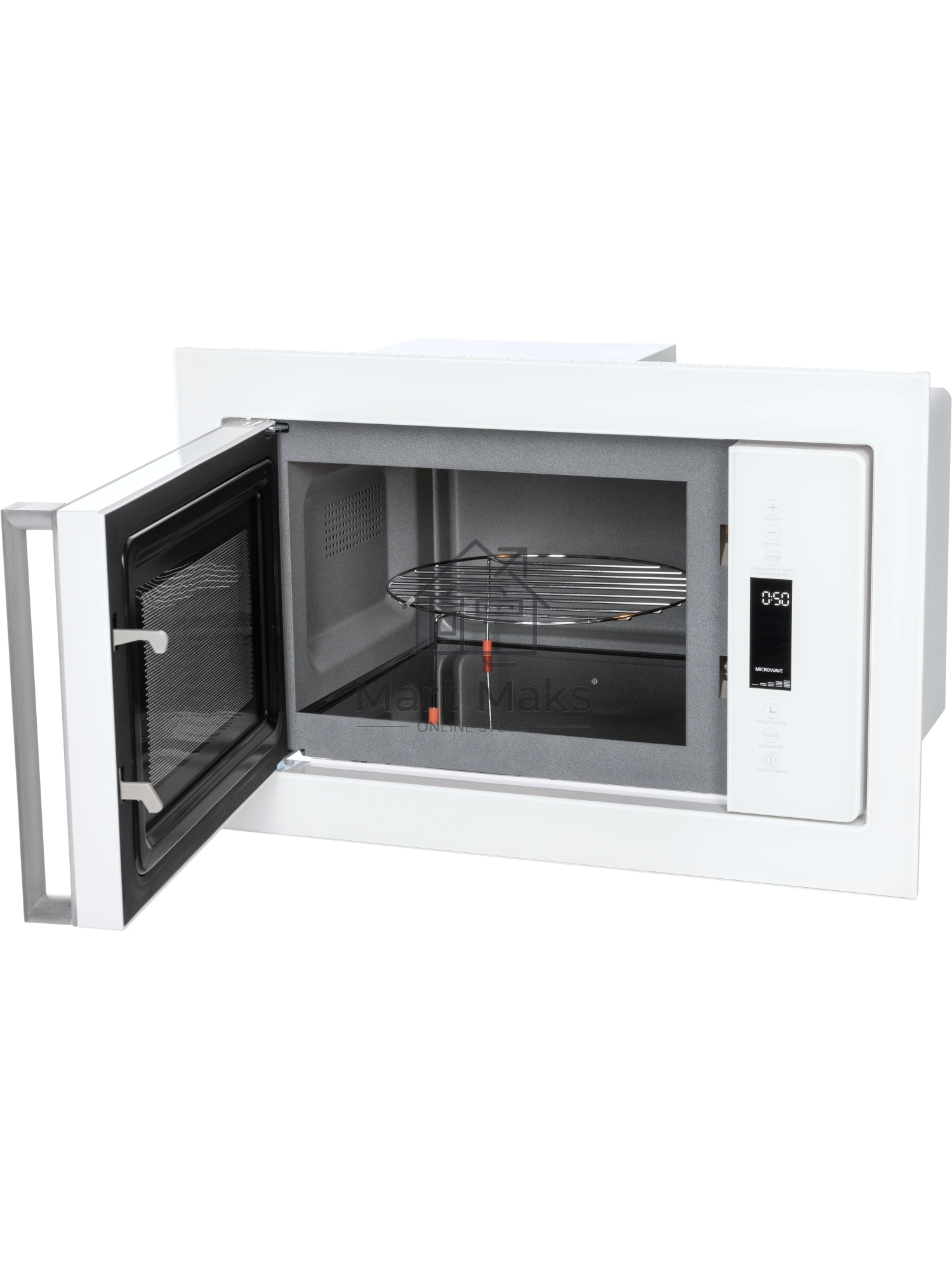 Встраиваемая микроволновая печь HIBERG i-VM 8505 W (инверторная)