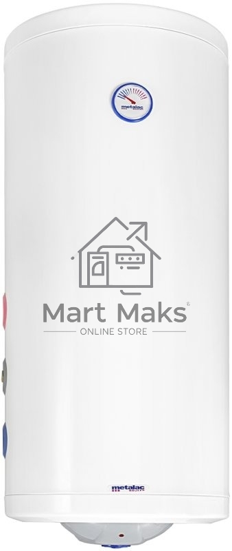 Накопительный комбинированный водонагреватель Metalac Оptima MB 120 PKL R (левое подключение)
