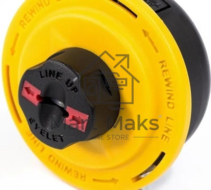 Катушка Denzel тримм полуавтомат легкая заправка лески