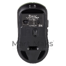 Мышь игровая беспроводная Dual BT+USB с зарядкой Smartbuy X7 черно-зеленая (SBM777DGG) /40.  