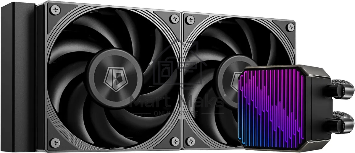 Система водяного охлаждения ID-Cooling DX240 MAX ARGB черный 120мм алюминий+медь 2150rpm 32.5db 4-pin 300W