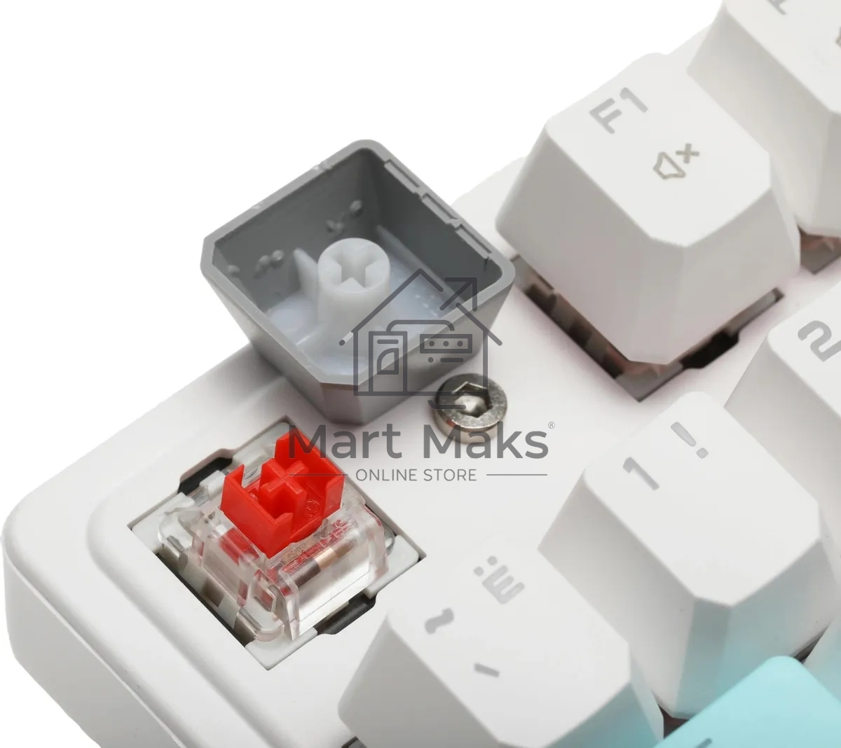 Клавиатура A4Tech Bloody S510R проводная, USB, белый