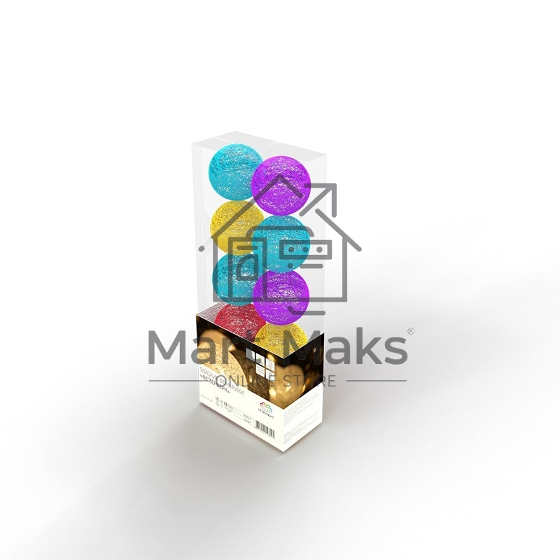 Тайские фонарики Neon-night Фейерверк 5 м, 25 LED, прозрачный ПВХ, теплый белый, питание USB