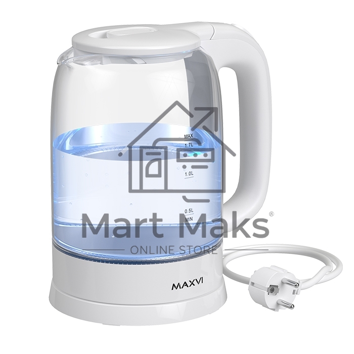 Чайник электрический MAXVI KE1741G white