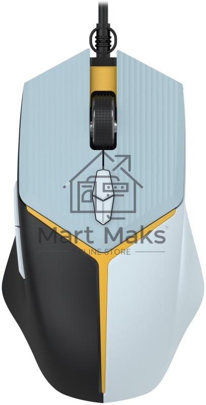 Мышь проводная Defender Shotgun GM-176 серый, 3600 dpi, USB, кнопки - 6