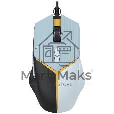 Мышь проводная Defender Shotgun GM-176 серый, 3600 dpi, USB, кнопки - 6