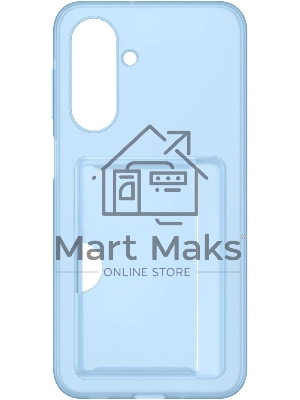 Чехол (клип-кейс) Samsung для Samsung Galaxy A17 Card Slot Case A17 голубой (EF-OA176TLEGRU)