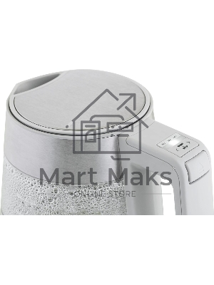 Чайник электрический Haier HK-501 1.7л. 2400Вт серый корпус: стекло/пластик (TD0036930RU)