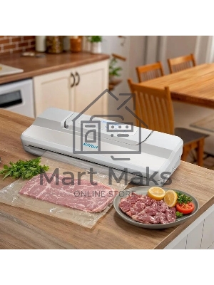 Вакуумный упаковщик Kitfort КТ-1559 ручной 70Вт 0.6Бар шир.пак.:30см серебристый