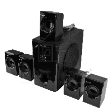 Акустическая система 5.1 ELTRONIC (30-89) HOME SOUND черный