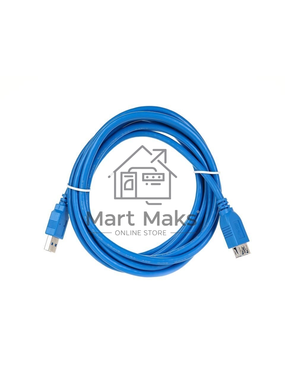 Кабель VCOM VUS7065-3M Кабель удлинительный USB3.0 Am-Af 3m