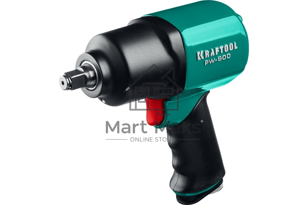 Гайковерт KRAFTOOL PW-900 ударный пневматический , 1/2