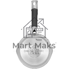 Ковш Rondell Flamme RDS-026, 1.3л, 16см, с крышкой, стальной