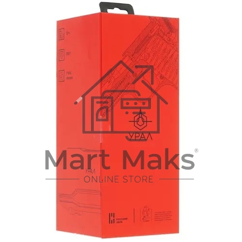 Колонка портативная Ural ТТ М-2, 12W, 2.0 BT/3.5Jack, 10м, 2000mAh, красный