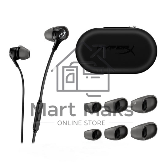 Проводные наушники HyperX Cloud Earbuds II черный