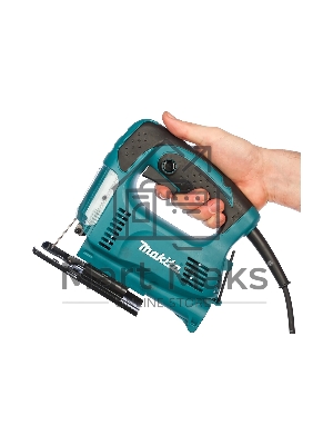 Лобзик электрический Makita 4327 Лобзик,в\рук, 450Вт,500-3100об\м,ход-18мм,рез-65мм,1.8кг,кор