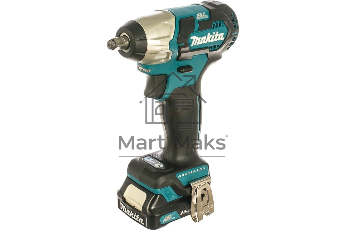 Гайковерт Makita TW160DWAE аккум. патрон:квад.3/8