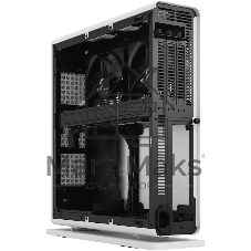 Компьютерный корпус без блока питания Fractal Design Ridge, 2x140mm, 2xUSB-A 3.2 + 1xUSB 3.2 Type-C, SFX PSU Support, mITX White