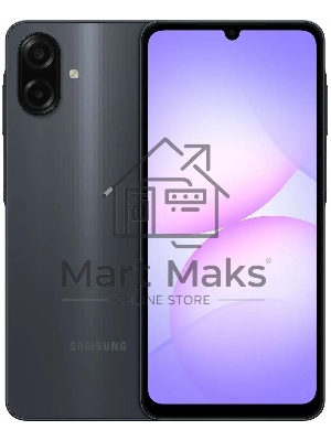 Смартфон Samsung Galaxy A07 6/128Gb черный