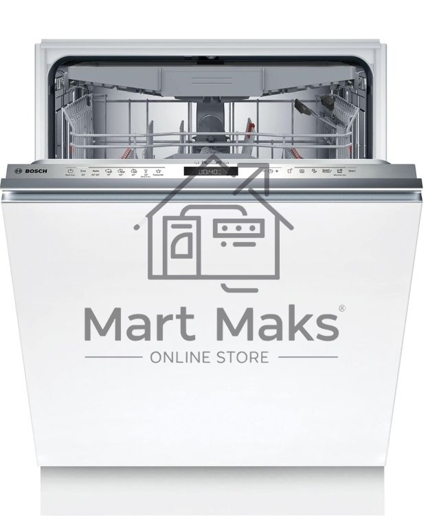 Посудомоечная машина встраив. Bosch Serie 6 SMV6ECX86Q полноразмерная нержавеющая сталь
