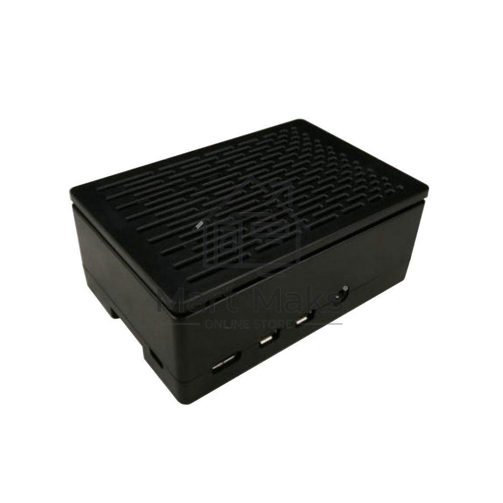 Корпус ACD RA509 черный ABS Case (Install 3010/3007 Fans or 3.5 Inch Touch Screen) for Raspberry PI 4B