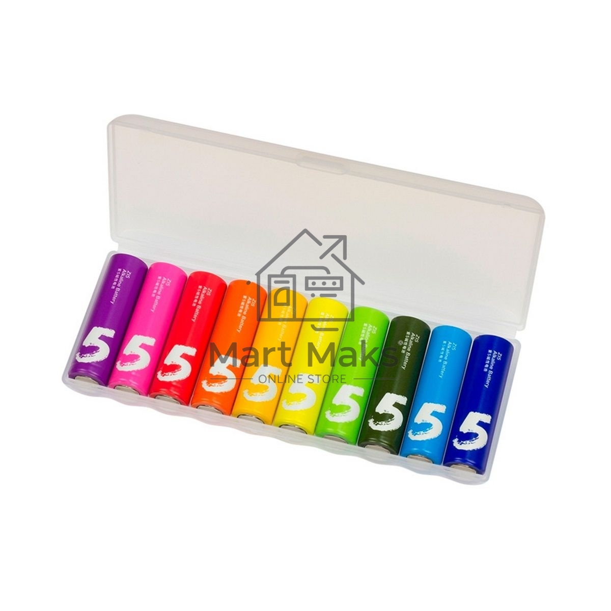 Прочее ZMI Батарейки ZI5 AA501 AA rainbow alkaline battery (10pcs) (ZMKAA501CNCM) 