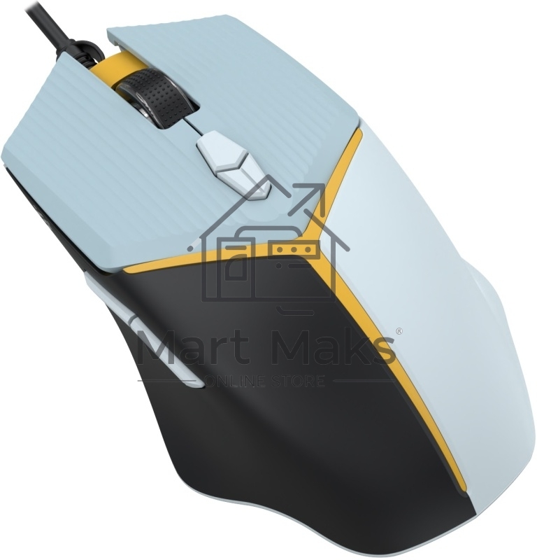 Мышь проводная Defender Shotgun GM-176 серый, 3600 dpi, USB, кнопки - 6