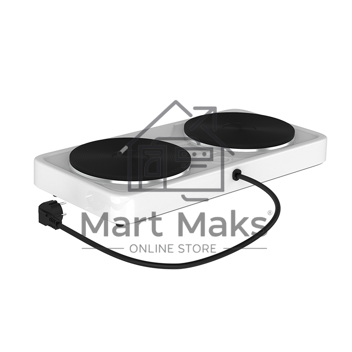 Плита настольная MAXVI HE211 белый