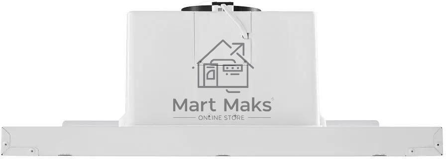 Вытяжка встраиваемая Maunfeld Ouse Touch Glass 60 белый, 60 см, 750 куб. м/ч, 48 дБ