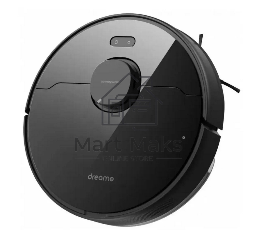 Робот-пылесос Dreame RLD33GA Vacuum and Mop D9 Max черный, 46 Вт, 5200 мАч Li-Ion, уборка сухая/влажная, пылесборник контейнер 0.5
