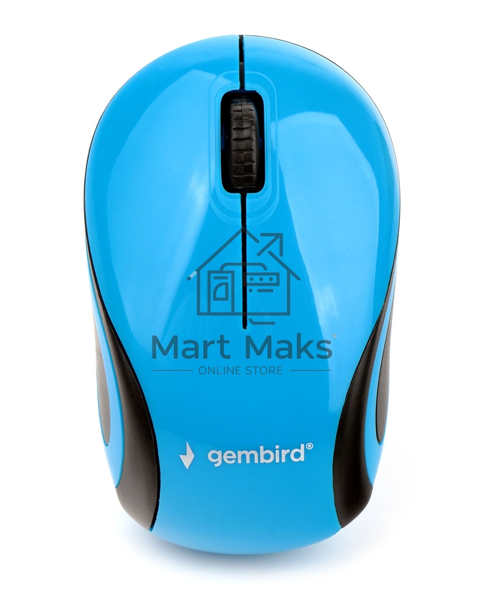 Мышь беспроводная Gembird MUSW-620 синий, 1200 dpi, радиоканал, USB, кнопки - 3