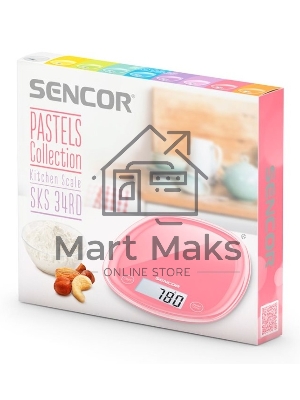 Весы кухонные Sencor SKS 34RD