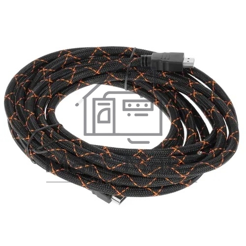 Кабель Rombica CB-ZX50B, HDMI - HDMI, 5м, черный