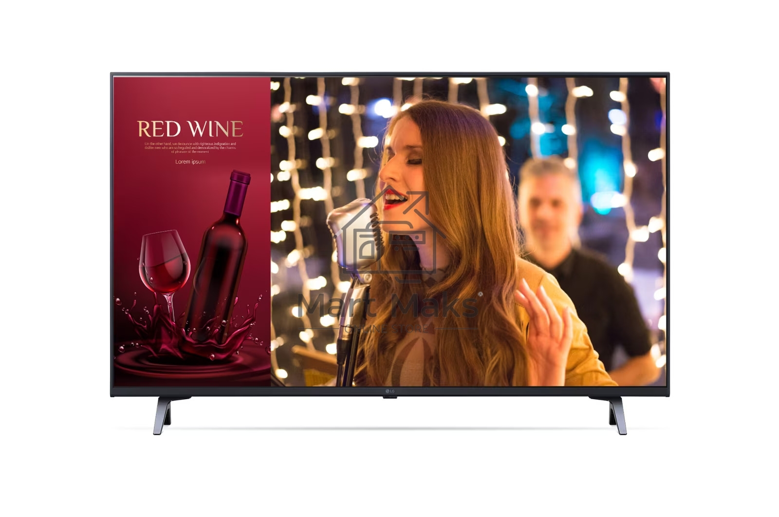 Телевизор LG 43'' 43UN640S0LD черный LED UHD 60Hz webOS