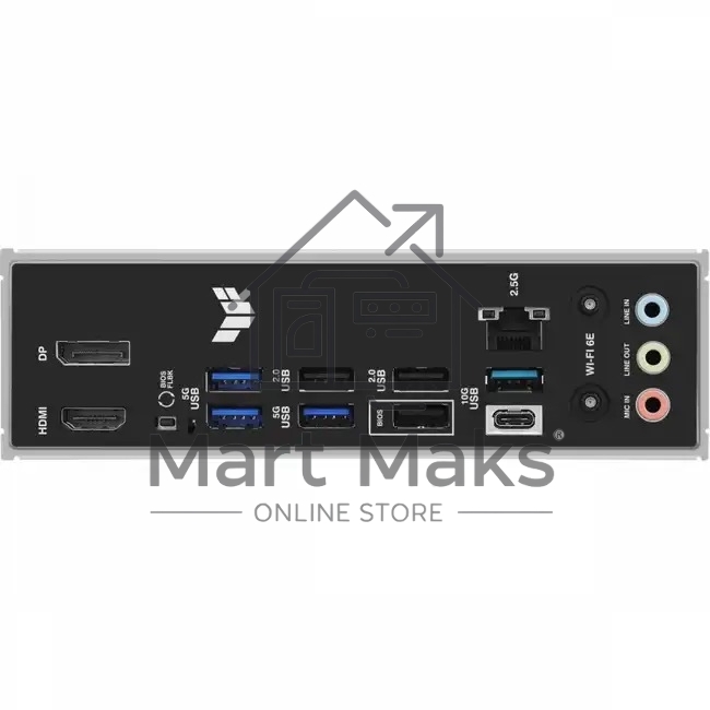 Материнская плата ASUS TUF Gaming B850-E WiFi, AM5, AMD B850, 4xDDR5, 4xSATA, 3xM.2, 1xPCIe 5.0 x16, 1xPCIe 4.0 x16, 1xPCIe x1, 1xDP, 1xHDMI, 2xUSB-C (1x10Gbps, 1x20Gbps), 3xUSB-A 5Gbps, 3xUSB-A 2.0, 1x2.5Gb LAN, Wi-Fi 6E, Bluetooth 5.3, 3x3.5 мм, 7.1, AT