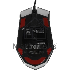 Мышь проводная A4Tech Bloody A70A черный, 6200 dpi, USB Type-A, кнопки - 8