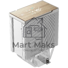 Кулер для процессора DEEPCOOL AK700 DIGITAL WH LGA1851/1700/1200/115X/AM5/AM4 (9шт/кор, TDP 260W, PWM, Fan 120mm, 7 тепл. трубок, Copper Base, белый) RET
